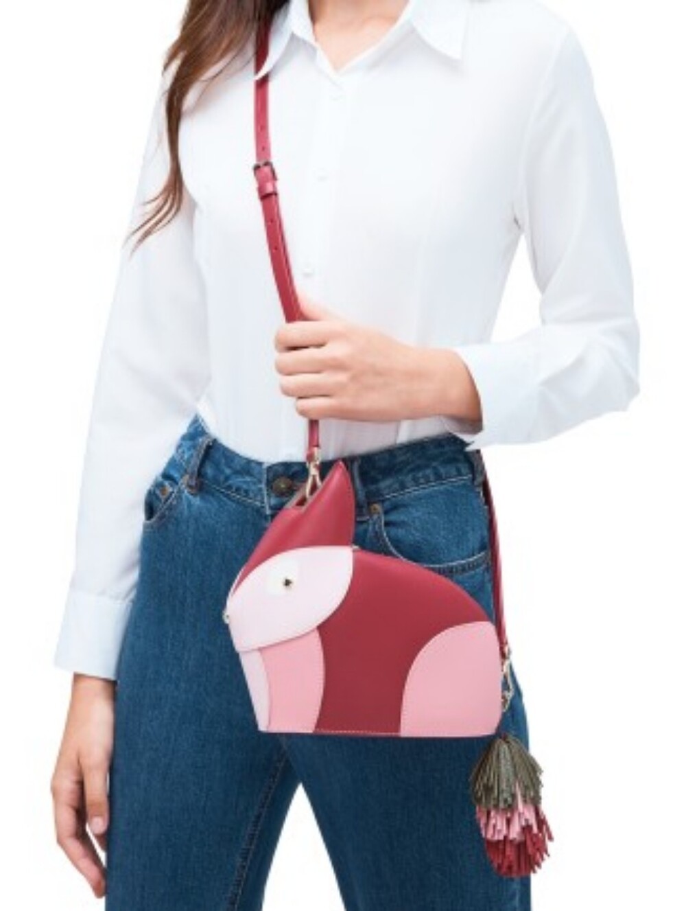 NWOT Kate Spade Fox Crossbody - Picture 1 of 6